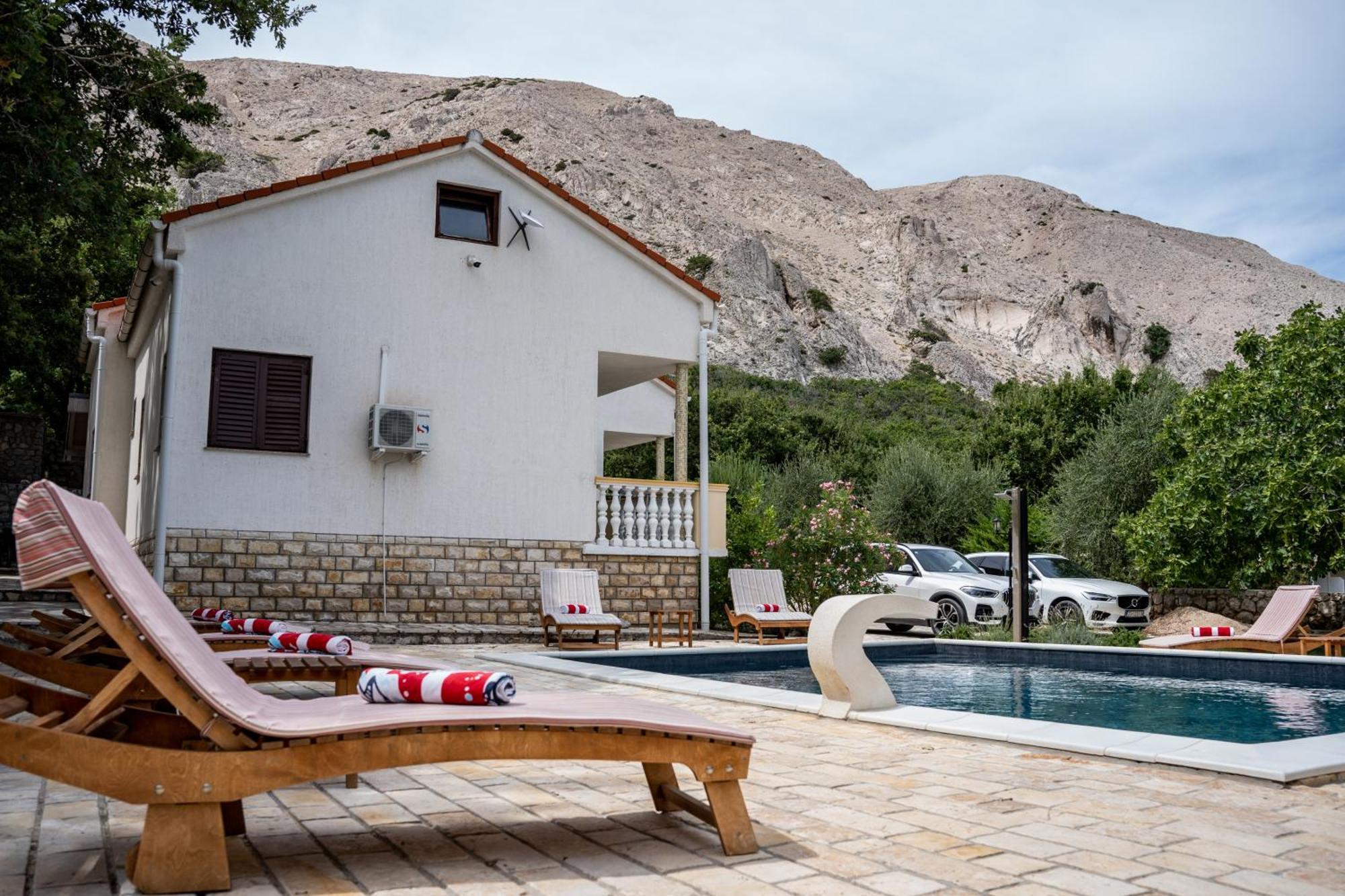 Villa Pag Dubrava Relax With Pool Bosana Екстер'єр фото
