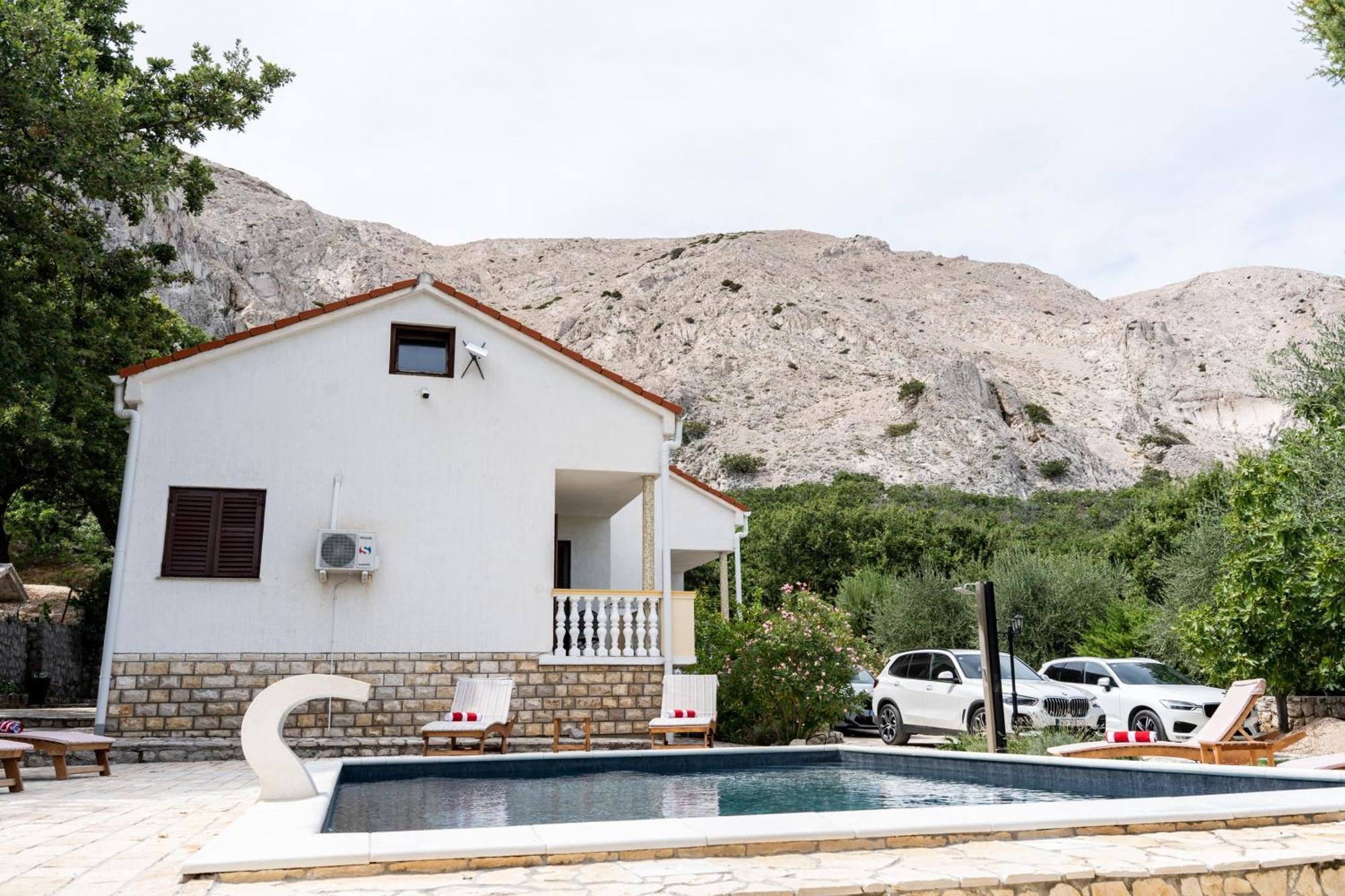 Villa Pag Dubrava Relax With Pool Bosana Екстер'єр фото