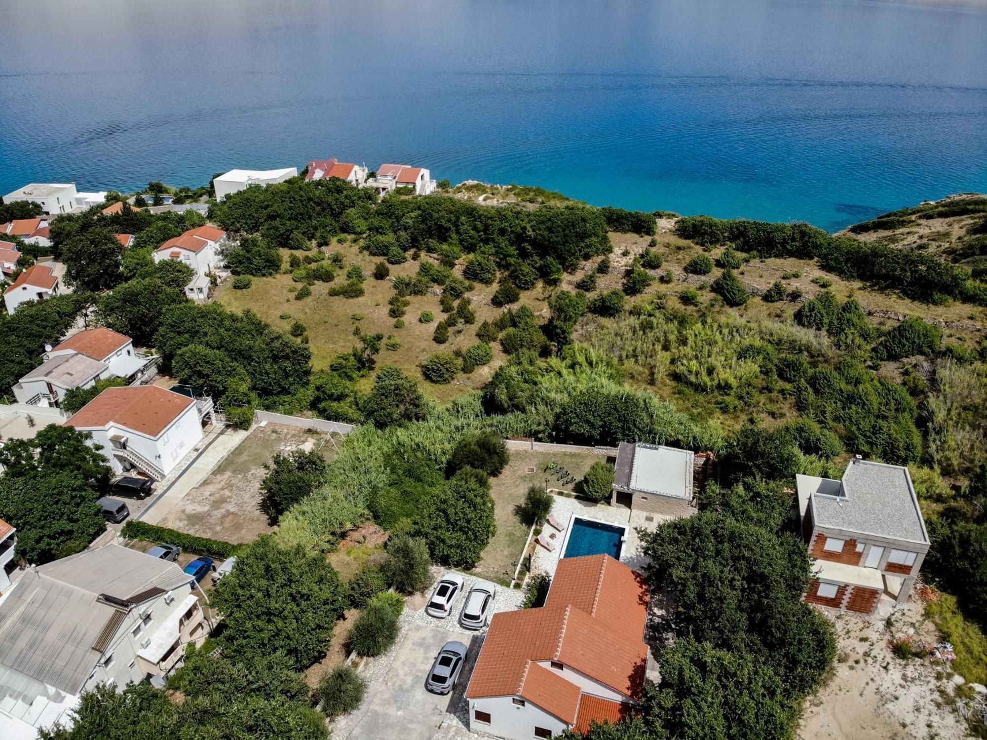 Villa Pag Dubrava Relax With Pool Bosana Екстер'єр фото