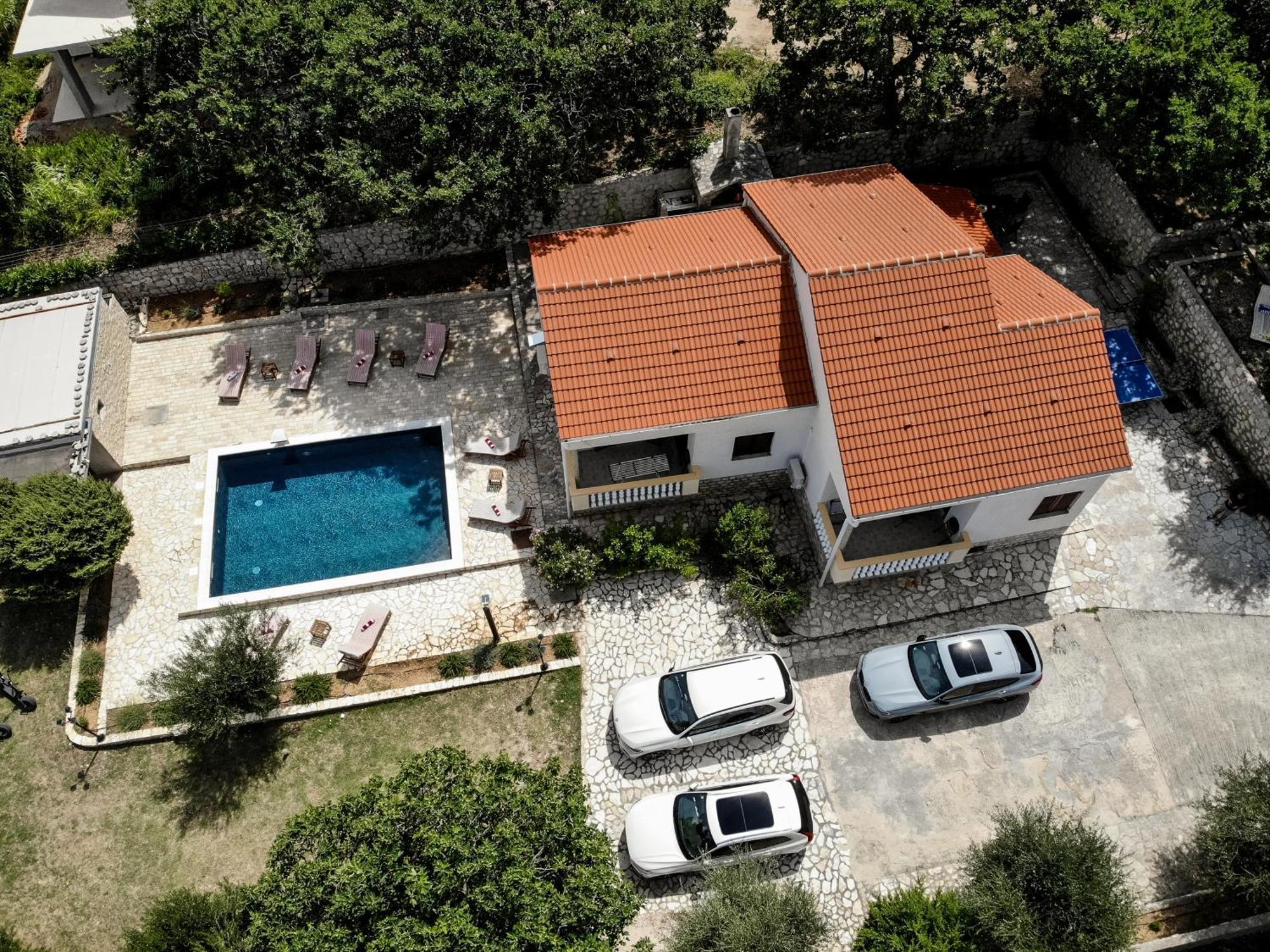 Villa Pag Dubrava Relax With Pool Bosana Екстер'єр фото