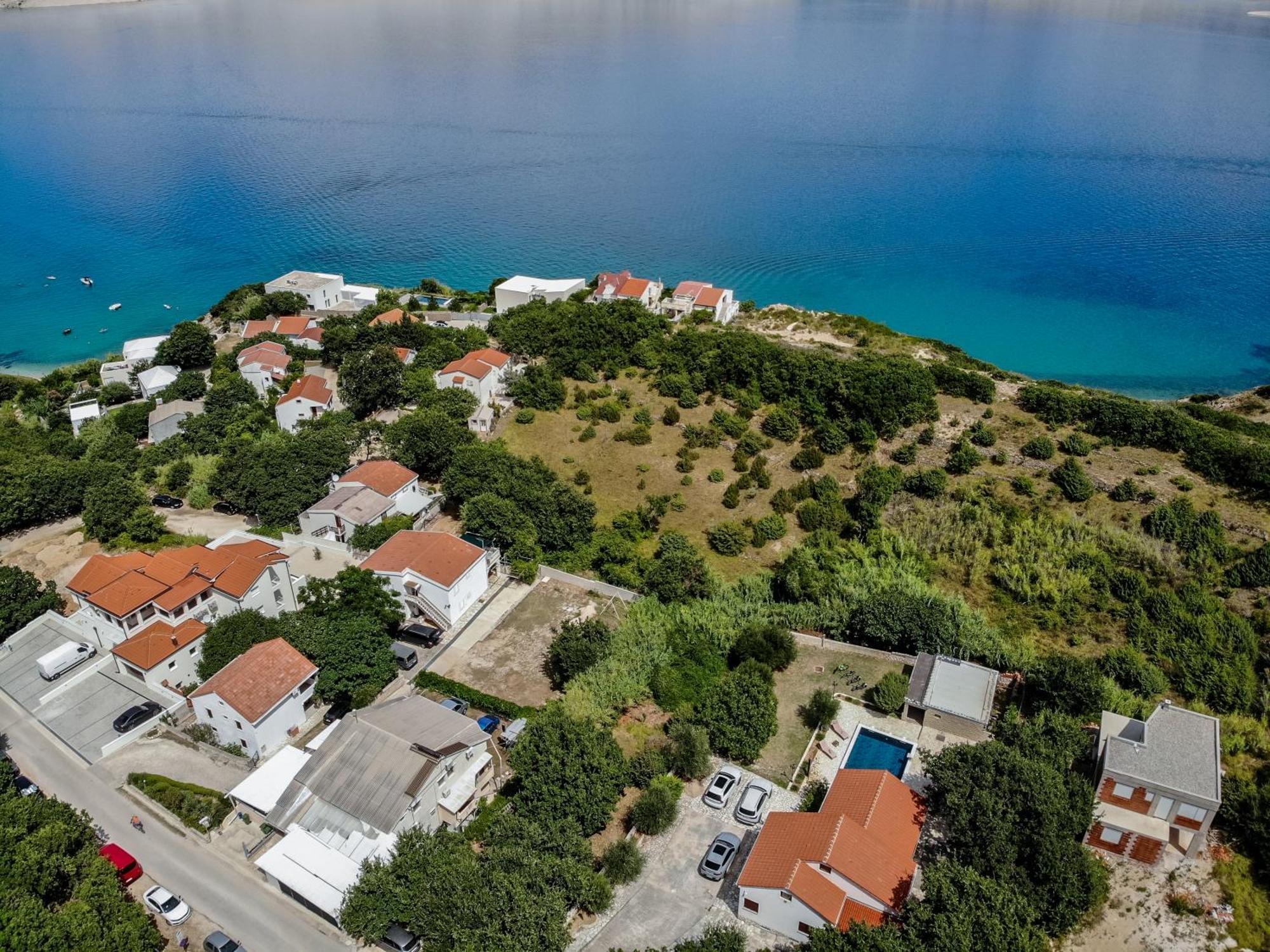Villa Pag Dubrava Relax With Pool Bosana Екстер'єр фото